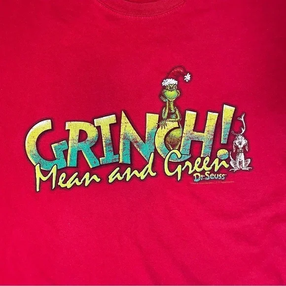 Vintage 2001 Christmas T Shirt Grinch 2XL - Picture 11 of 12